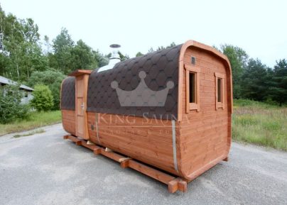 "SQUARE" Sauna für acht Personen