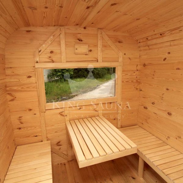 "SQUARE" Sauna für acht Personen