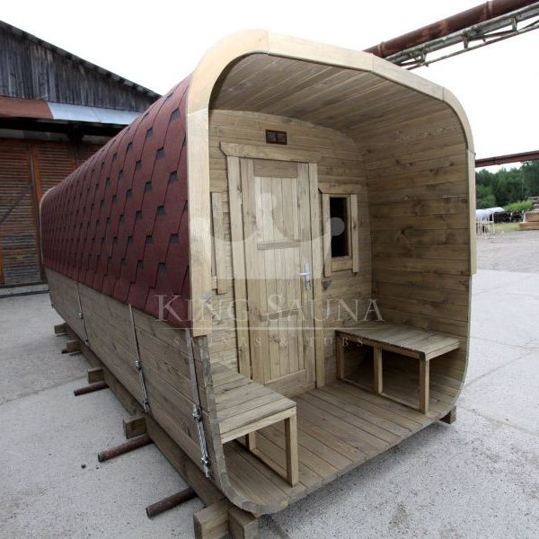 Bau dich! Quadratische Sauna!
