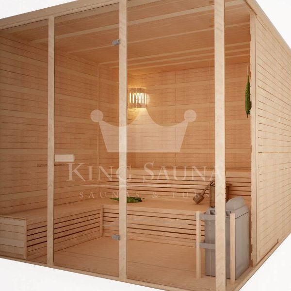 Assemblable Sauna "STANDARD" 2.19m x 1.52m