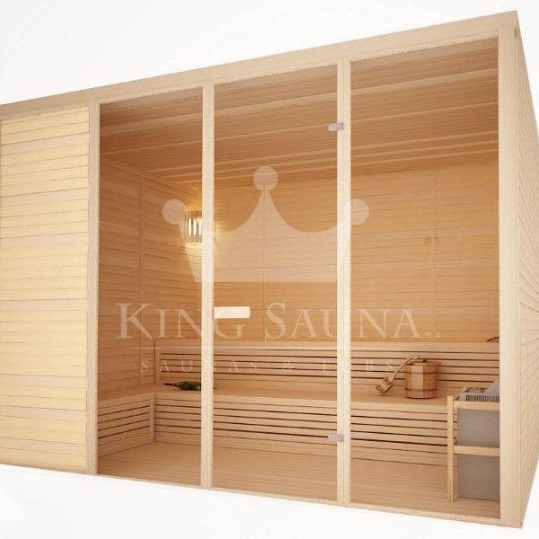 Indoor Sauna "STANDARD" für Ihr Haus 2.19m X 2.87m